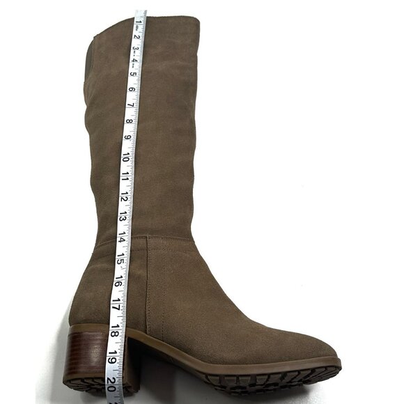 Blondo Tatiana Women's Knee High Boots Taupe Suede Size 10M Waterproof - Picture 9 of 14